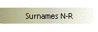 Surnames N-R
